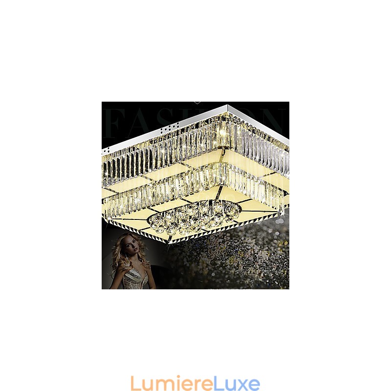 Plafonnier en verre contemporain moderne