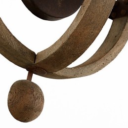 Appliques murales de style mini rustique Lodge bois bambou