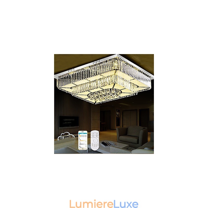 Plafonnier en verre contemporain moderne