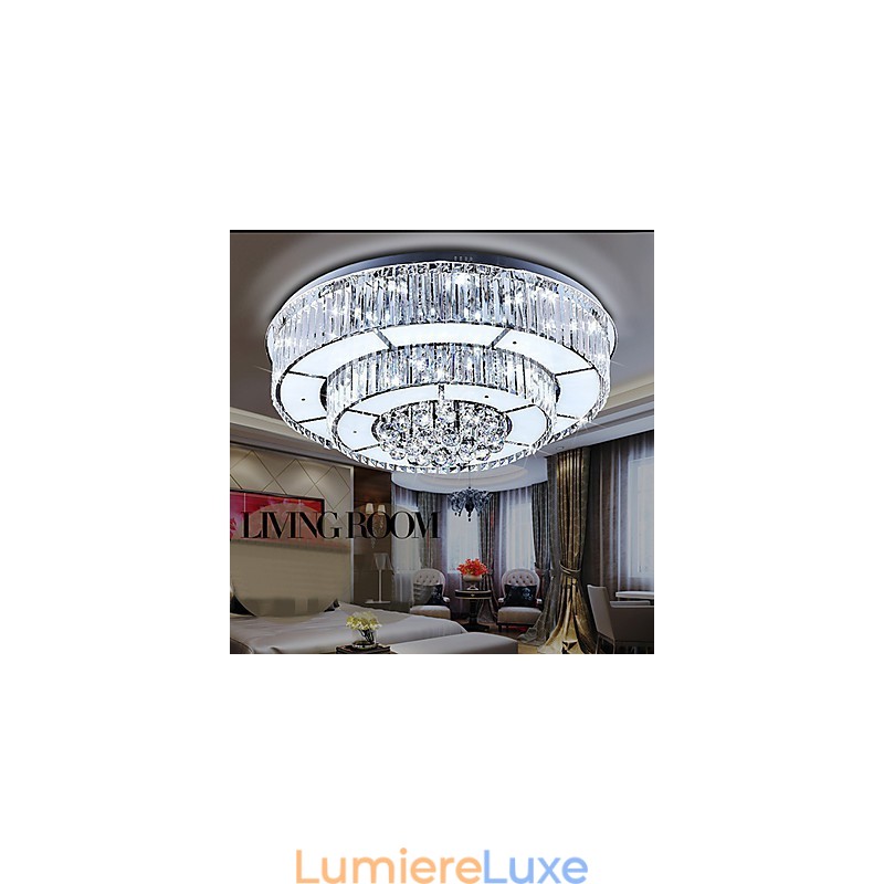 Plafonnier en verre contemporain moderne