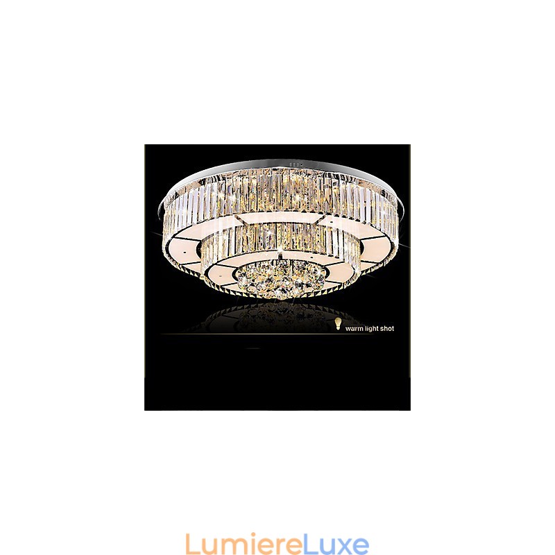 Plafonnier en verre contemporain moderne
