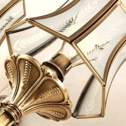 Appliques murales Mini Style Traditionnel Classique Métal