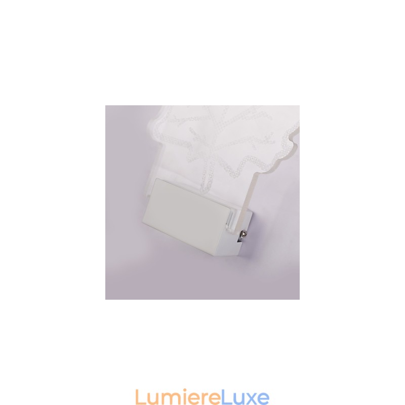 Applique murale en acrylique, lampe en PVC, puce lumineuse, moderne, contemporaine, en métal