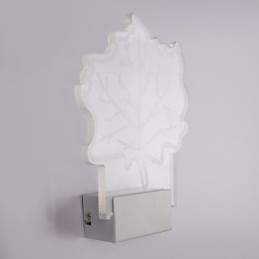 Applique murale en acrylique, lampe en PVC, puce lumineuse, moderne, contemporaine, en métal