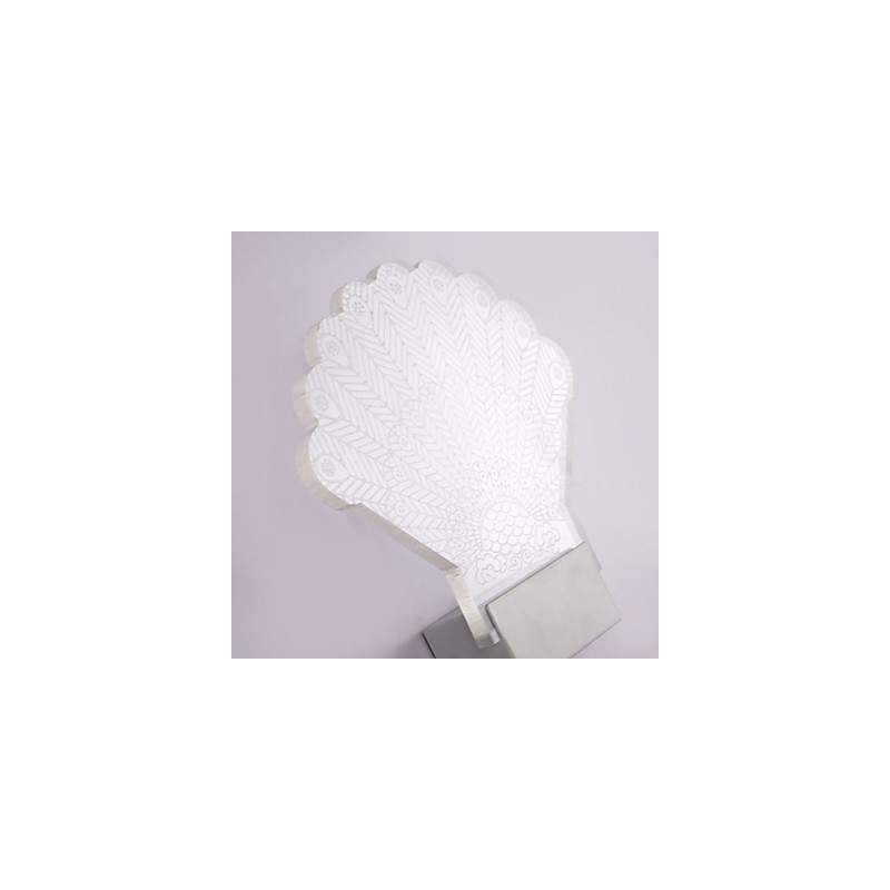 Applique murale en acrylique, lampe en PVC, lumière moderne contemporaine en métal