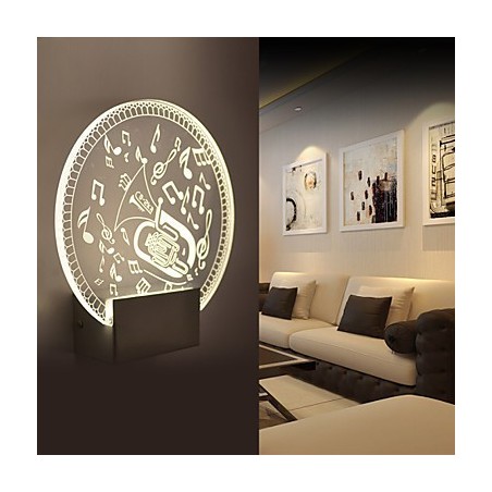 Applique murale en acrylique, lampe en PVC, lumière moderne contemporaine en métal Applique murale en acrylique, lampe en PVC, lumière moderne contemporaine en métal