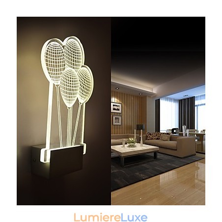 Applique murale en acrylique, lampe en PVC, lumière moderne contemporaine en métal Applique murale en acrylique, lampe en PVC, lumière moderne contemporaine en métal