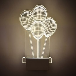 Applique murale en acrylique, lampe en PVC, lumière moderne contemporaine en métal
