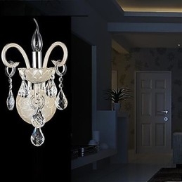 Appliques murales en cristal modernes et contemporaines