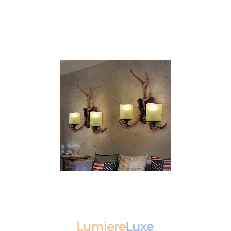 Appliques murales Mini Style Traditionnel Classique Résine