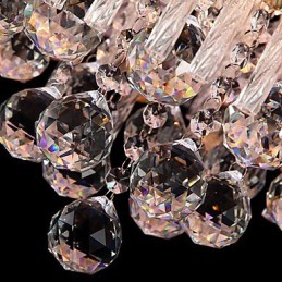 Lustre en cristal moderne et contemporain