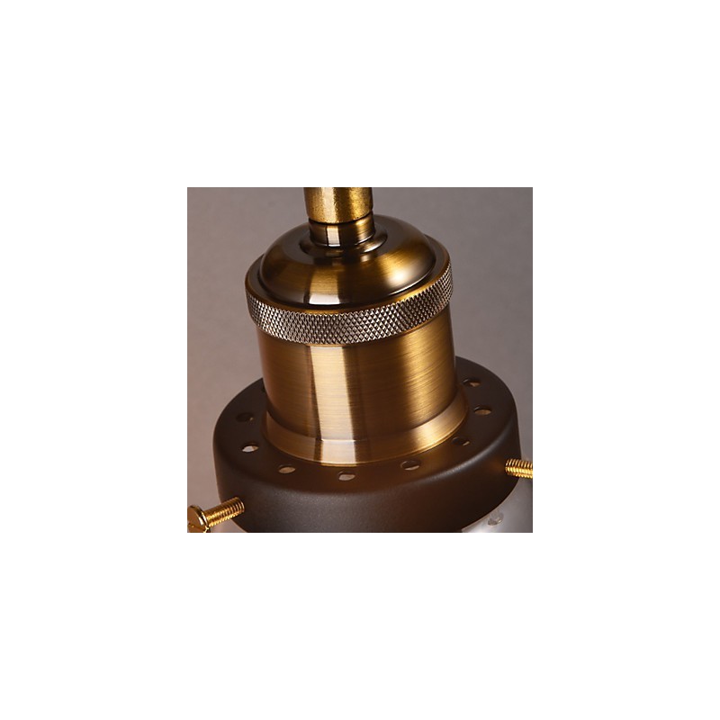 Applique murale rétro avec abat-jour en verre floral et support en métal