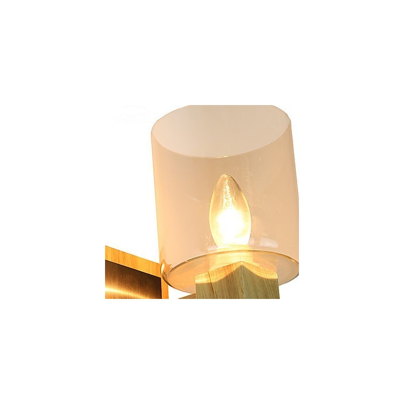 Appliques murales Mini Style Traditionnel Classique Bois Bambou