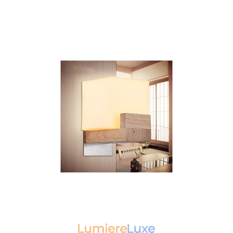 Appliques murales Mini Style Traditionnel Classique Bois Bambou