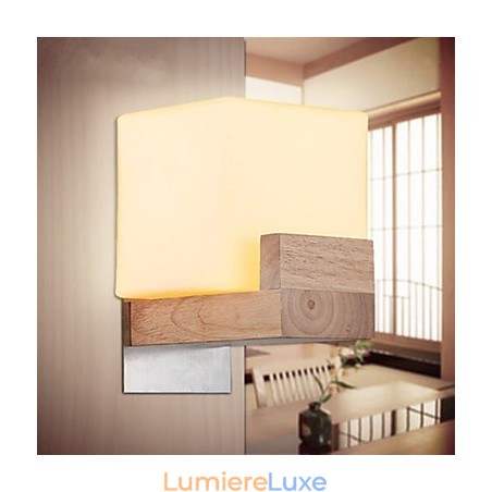 Appliques murales Mini Style Traditionnel Classique Bois Bambou