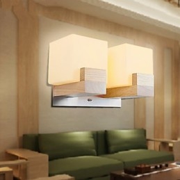 Appliques murales Mini Style Traditionnel Classique Bois Bambou