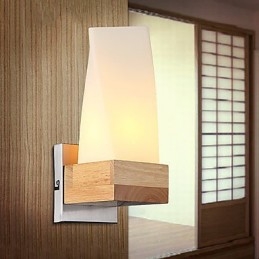 Appliques murales Mini Style Traditionnel Classique Bois Bambou