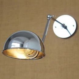 Appliques murales, lampes pivotantes, lampes de lecture, style mini, style rustique, style lodge, métal