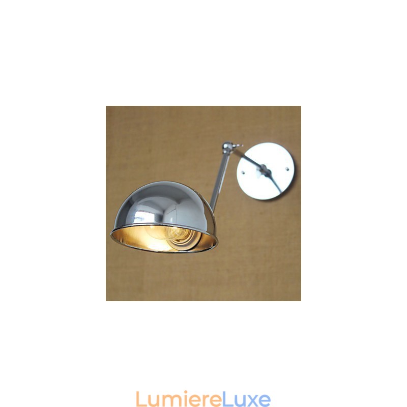Appliques murales, lampes pivotantes, lampes de lecture, style mini, style rustique, style lodge, métal
