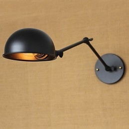 Appliques murales, lampes pivotantes, lampes de lecture, style mini, style rustique, style lodge, métal