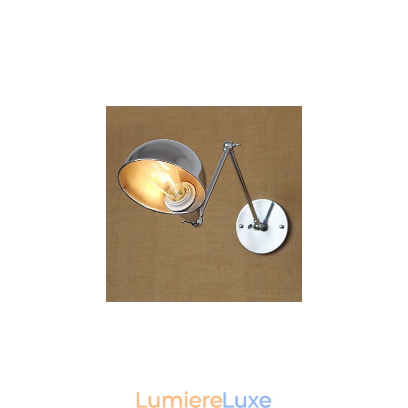 Appliques murales, lampes pivotantes, lampes de lecture, style mini, style rustique, style lodge, métal