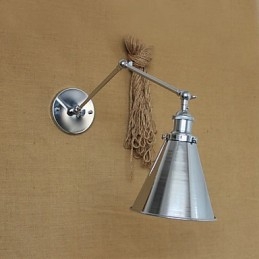 Appliques murales, lampes pivotantes, lampes de lecture, style mini, style rustique, style lodge, métal