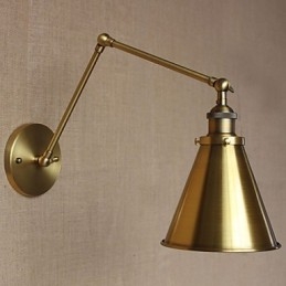 Appliques murales, lampes pivotantes, lampes de lecture, style mini, style rustique, style lodge, métal