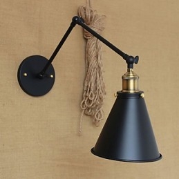 Appliques murales, lampes pivotantes, lampes de lecture, style mini, style rustique, style lodge, métal
