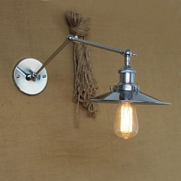 Appliques murales, lampes pivotantes, lampes de lecture, style mini, style rustique, style lodge, métal