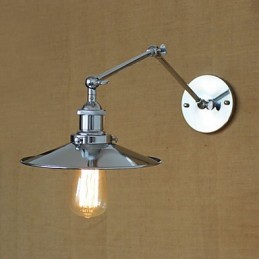 Appliques murales, lampes pivotantes, lampes de lecture, style mini, style rustique, style lodge, métal
