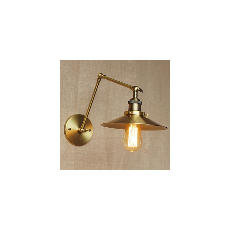 Appliques murales, lampes pivotantes, lampes de lecture, style mini, style rustique, style lodge, métal