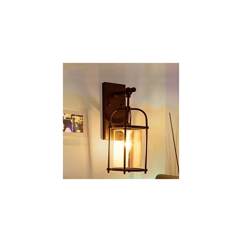 Lampes murales créatives au look industriel, style nord-américain, avec ampoule à flûte Edison, luminaires décoratifs pour bar