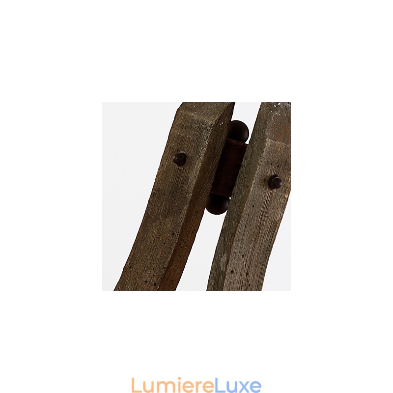 Appliques murales de style mini rustique Lodge bois bambou