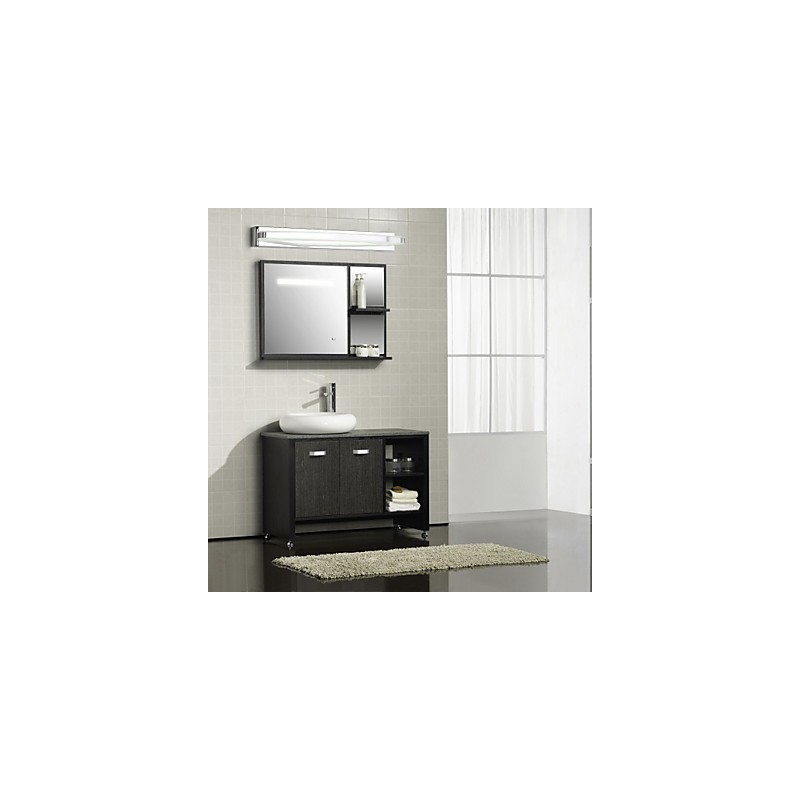 Lampe miroir en acier inoxydable et acrylique