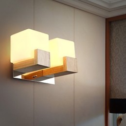 Appliques murales Mini Style Moderne Contemporain Bois Bambou