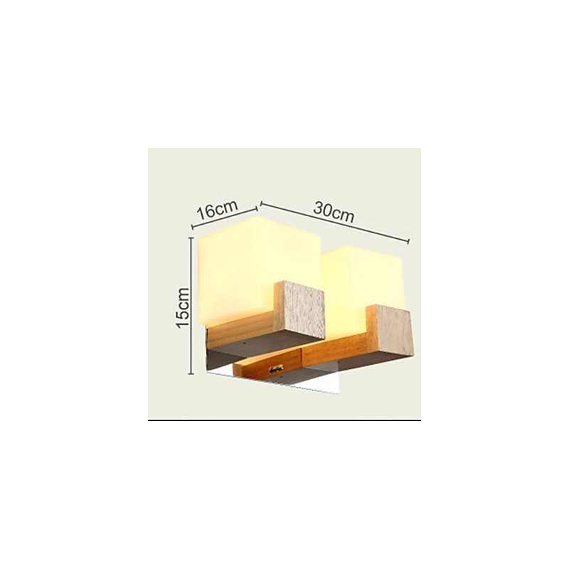 Appliques murales Mini Style Moderne Contemporain Bois Bambou