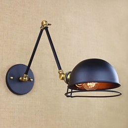 Appliques murales, lampes pivotantes, lampes de lecture, style mini, style rustique, style lodge, métal