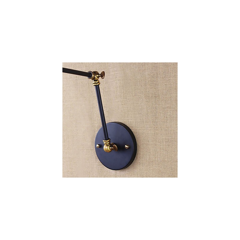 Appliques murales, lampes pivotantes, lampes de lecture, style mini, style rustique, style lodge, métal