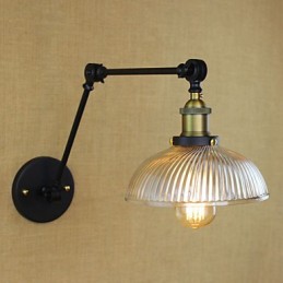 Appliques murales, lampes pivotantes, lampes de lecture, style mini, style rustique, style lodge, métal