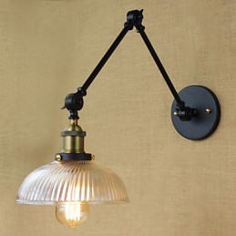 Appliques murales, lampes pivotantes, lampes de lecture, style mini, style rustique, style lodge, métal