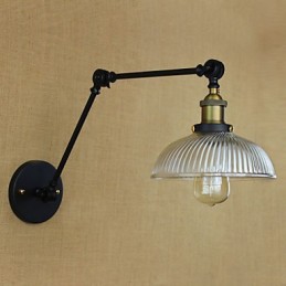 Appliques murales, lampes pivotantes, lampes de lecture, style mini, style rustique, style lodge, métal