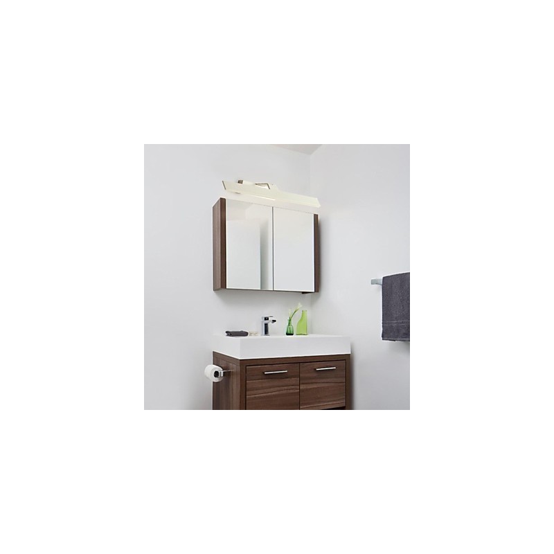 Éclairage de salle de bain moderne contemporain en métal