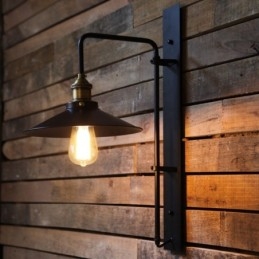 Applique murale industrielle vintage style loft rétro à monter soi-même