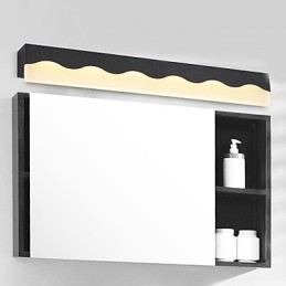 Éclairage de salle de bain, appliques murales de lecture, style mini, moderne et contemporain, métal