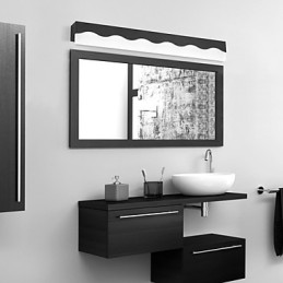 Éclairage de salle de bain, appliques murales de lecture, style mini, moderne et contemporain, métal