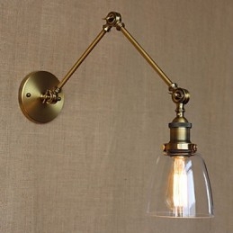 Applique murale décorative en bronze antique, style rétro vintage, pour hall d'hôtel, chambre à coucher