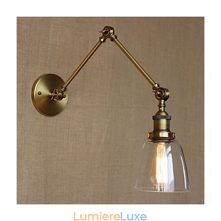 Applique murale décorative en bronze antique, style rétro vintage, pour hall d'hôtel, chambre à coucher Applique murale décorative en bronze antique, style rétro vintage, pour hall d'hôtel, chambre à coucher