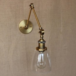 Applique murale décorative en bronze antique, style rétro vintage, pour hall d'hôtel, chambre à coucher