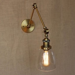 Applique murale décorative en bronze antique, style rétro vintage, pour hall d'hôtel, chambre à coucher
