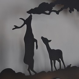 Applique murale rétro en fer à 4 lumières de style loft pastoral américain pour chambre à coucher